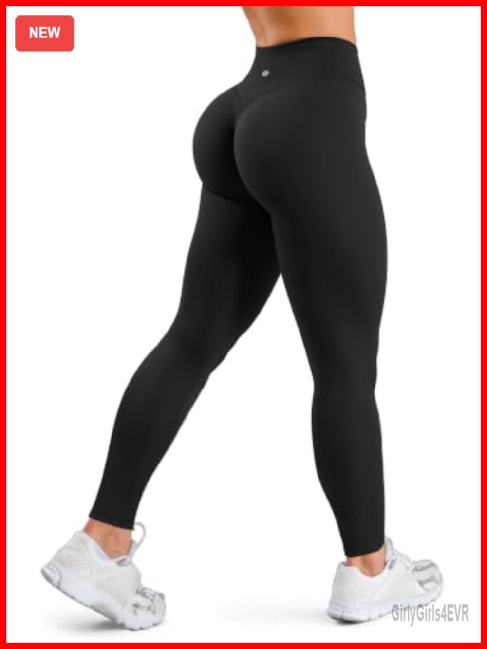 Sogetdo Scrunch Butt Leggings High Waist Tummy Control 7/8 Yoga Pants